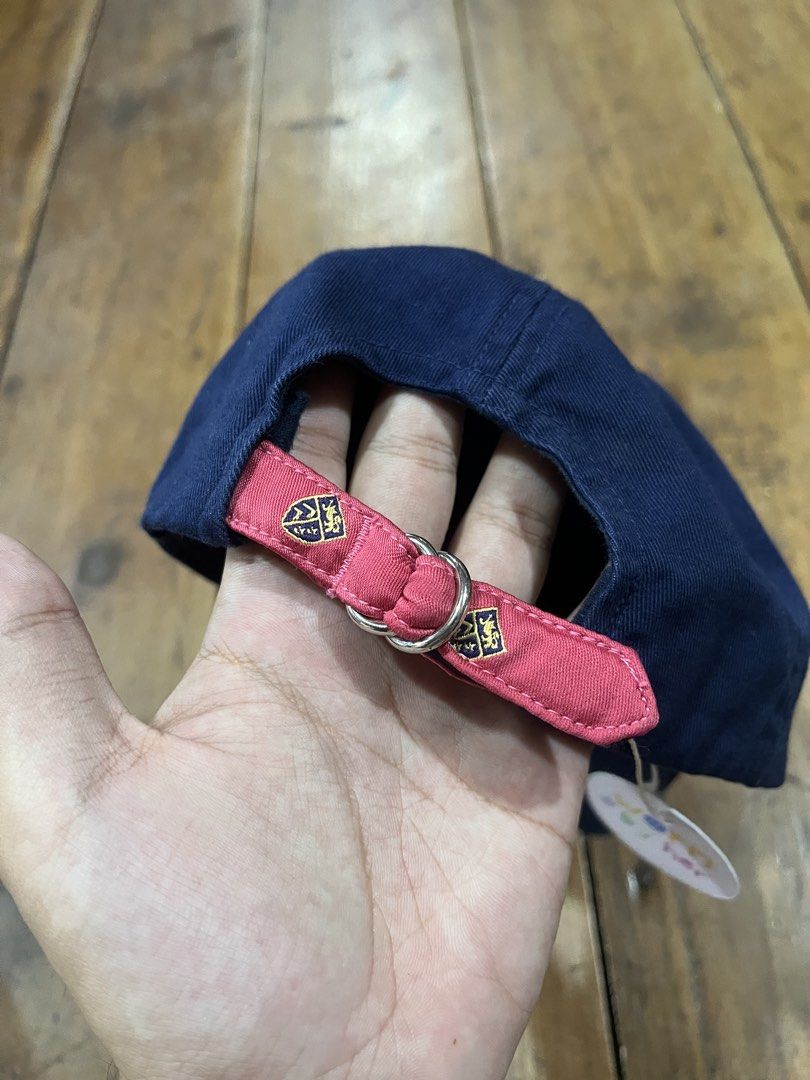 Ralph Lauren RL Academy Y2K Embellished Cap (Category: Hats & Beanies) located in Baguio. Submitted by fishy___fish (Listing ID 1451898253, Image 3). Description: Ralph Lauren RL Academy Y2K Cap Size Girls 7-16 (Youth/Women’s Size) Strap adjuster No issues.