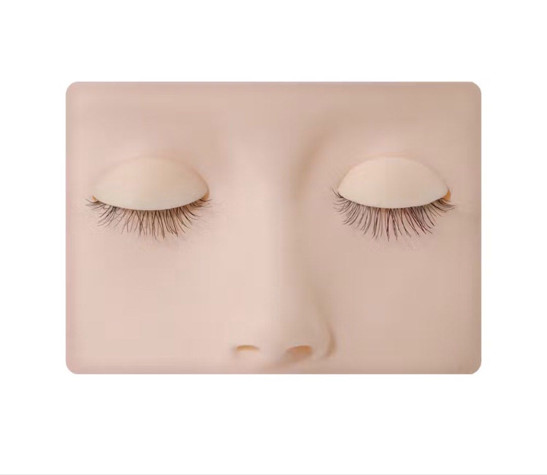 Rectangular Lash Flat Model Head Practice Eyelash Extension Training Head With Removable Replacement Eyelids (Category: Makeup) located in General Trias. Submitted by aprilocampo0412 (Listing ID 1451767215, Image 1). Description: Rectangular Lash Flat Model Head Practice Eyelash Extension Training Head With Removable Replacement Eyelids.