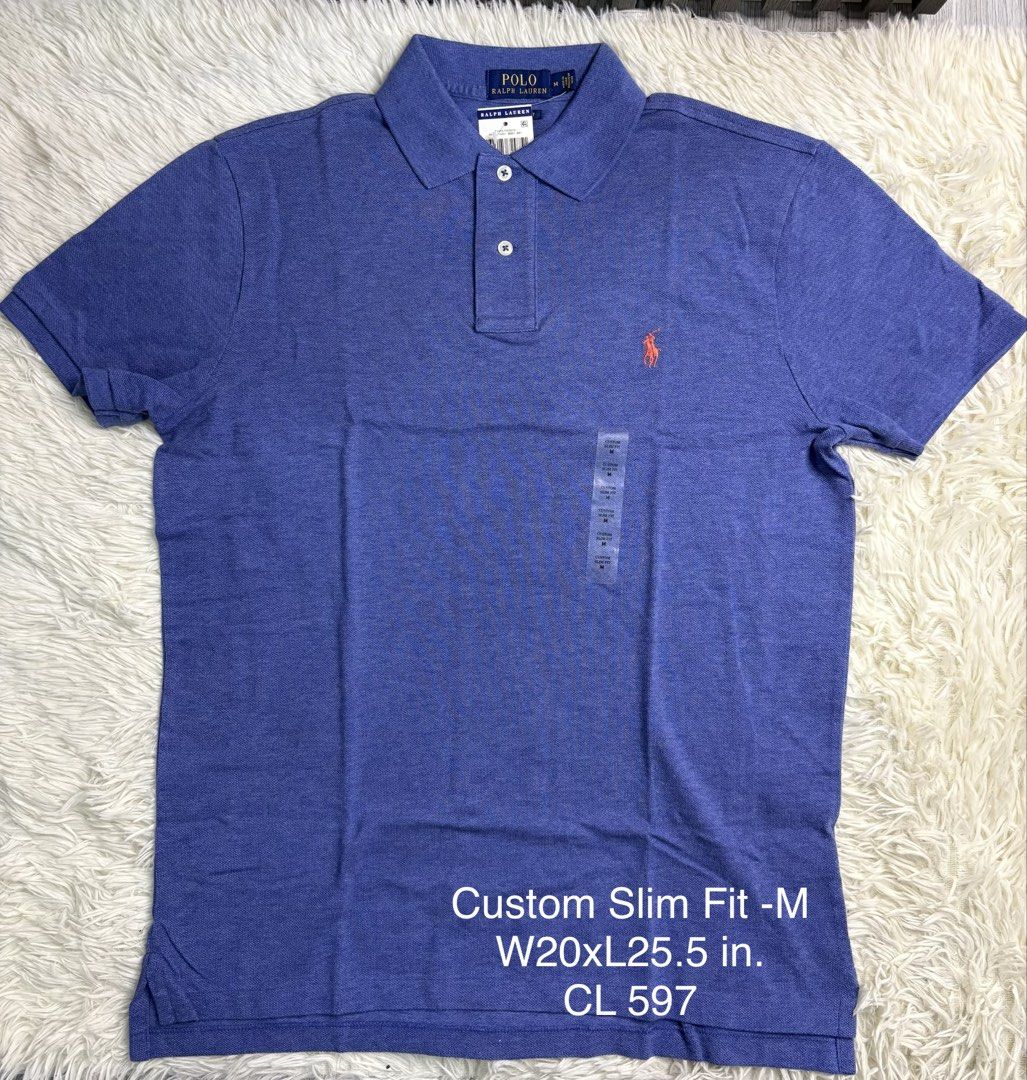 RL Polo Shirt Custom Slim Fit - M (Category: Tshirts & Polo Shirts ) located in Nagcarlan. Submitted by tayi01 (Listing ID 1451829865, Image 1). Description: .