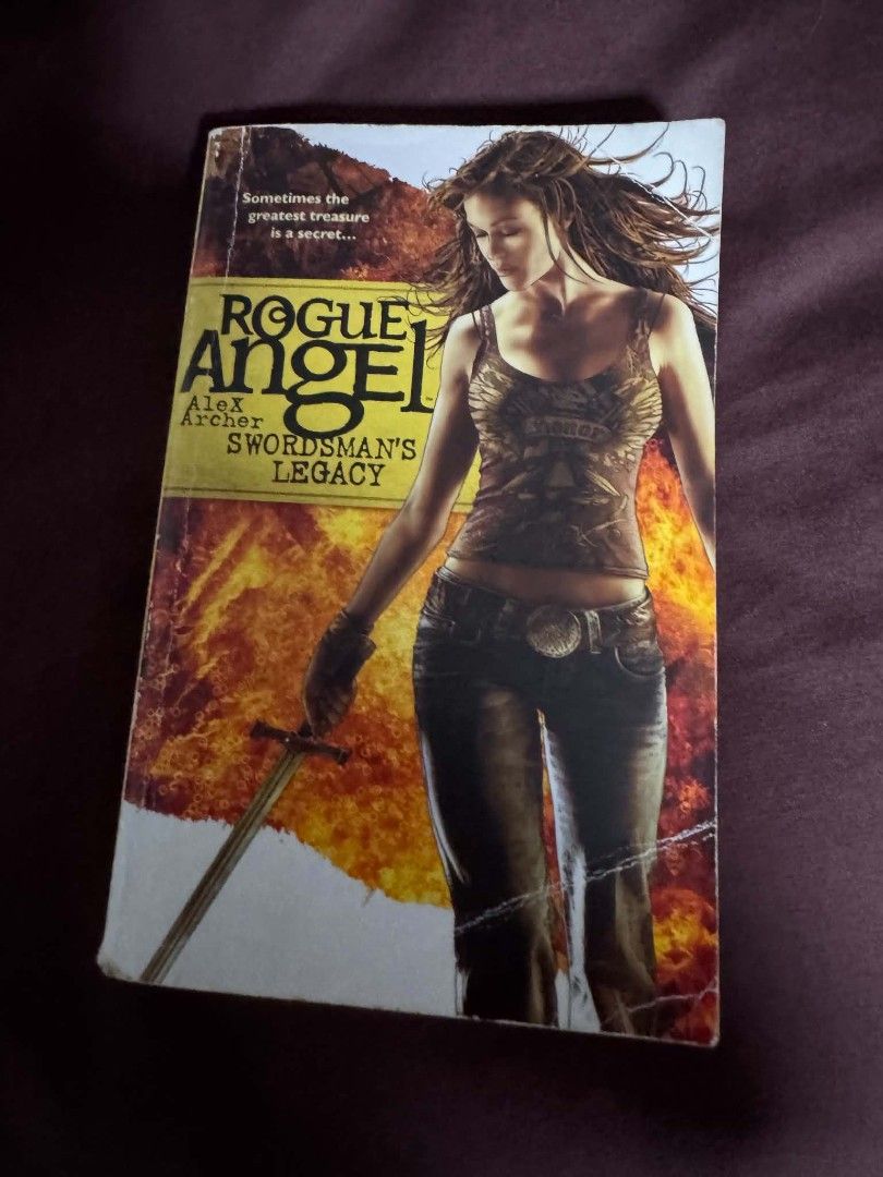 Rogue angel (Category: Storybooks) located in Quezon City. Submitted by yomi20338 (Listing ID 1451833112, Image 2). Description: Selling my pre-loved Rogue Angel paperback books by Alex Archer. Titles included: The Oracle's Message The Other Crowd The Dragon's Mark Swordsman's Legacy Condition: Pre-loved with visible signs of age and use Yellowed pages due to age Creased spines and some cover wear All pages are complete and readable Price: ₱100 e