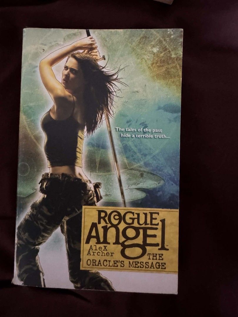 Rogue angel (Category: Storybooks) located in Quezon City. Submitted by yomi20338 (Listing ID 1451833112, Image 1). Description: Selling my pre-loved Rogue Angel paperback books by Alex Archer. Titles included: The Oracle's Message The Other Crowd The Dragon's Mark Swordsman's Legacy Condition: Pre-loved with visible signs of age and use Yellowed pages due to age Creased spines and some cover wear All pages are complete and readable Price: ₱100 e