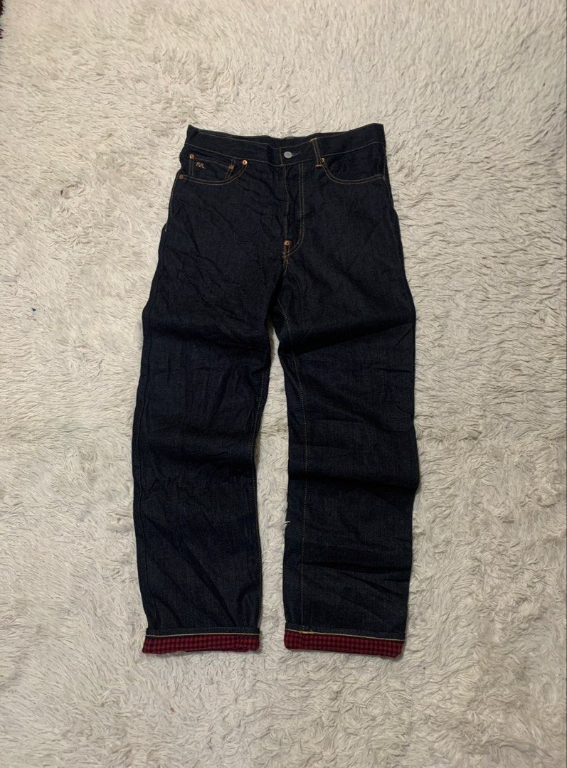 RRL Ralph Lauren (Category: Jeans) located in Cebu City. Submitted by thriftsh1t.ph (Listing ID 1451844001, Image 1). Description: Rare Double RL Ralph Lauren Lot R01 Indigo Denim Jeans •Excellent Condition •Flawless -Dimensions: •Waistline: 32 Inches •Length: 42 Inches .