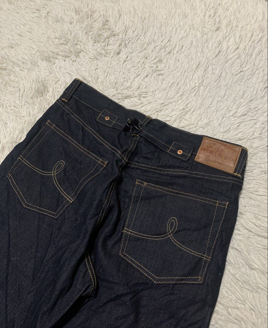 RRL Ralph Lauren (Category: Jeans) located in Cebu City. Submitted by thriftsh1t.ph (Listing ID 1451844001, Image 3). Description: Rare Double RL Ralph Lauren Lot R01 Indigo Denim Jeans •Excellent Condition •Flawless -Dimensions: •Waistline: 32 Inches •Length: 42 Inches .