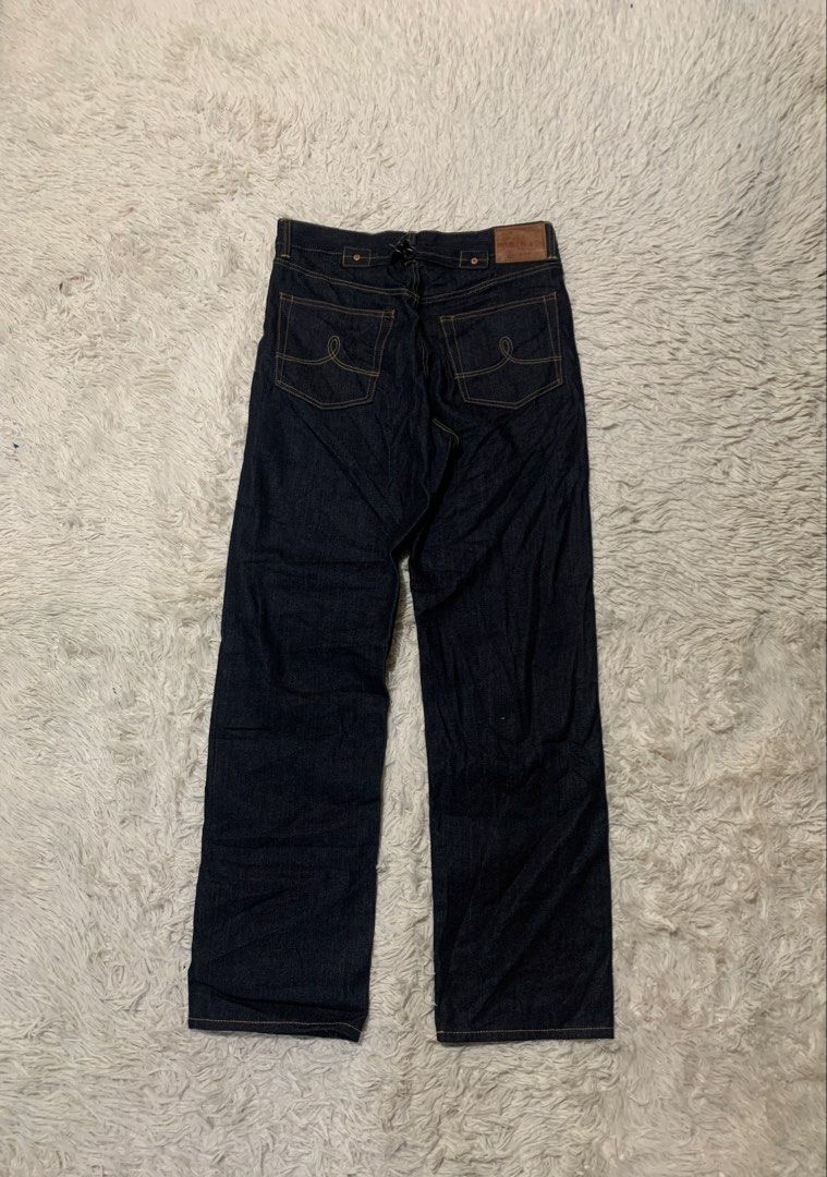 RRL Ralph Lauren (Category: Jeans) located in Cebu City. Submitted by thriftsh1t.ph (Listing ID 1451844001, Image 2). Description: Rare Double RL Ralph Lauren Lot R01 Indigo Denim Jeans •Excellent Condition •Flawless -Dimensions: •Waistline: 32 Inches •Length: 42 Inches .