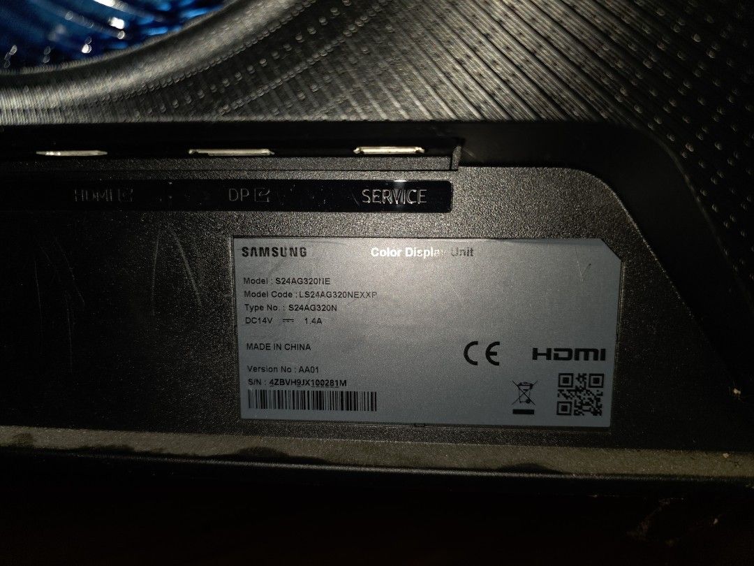 Samsung G3 24 inch (Category: Monitor Screens) located in Manila. Submitted by boldgem_ff8472 (Listing ID 1451887939, Image 1). Description: Samsung G3 24 inch Lightly used. Only used as a second monitor. with full accessories and box.