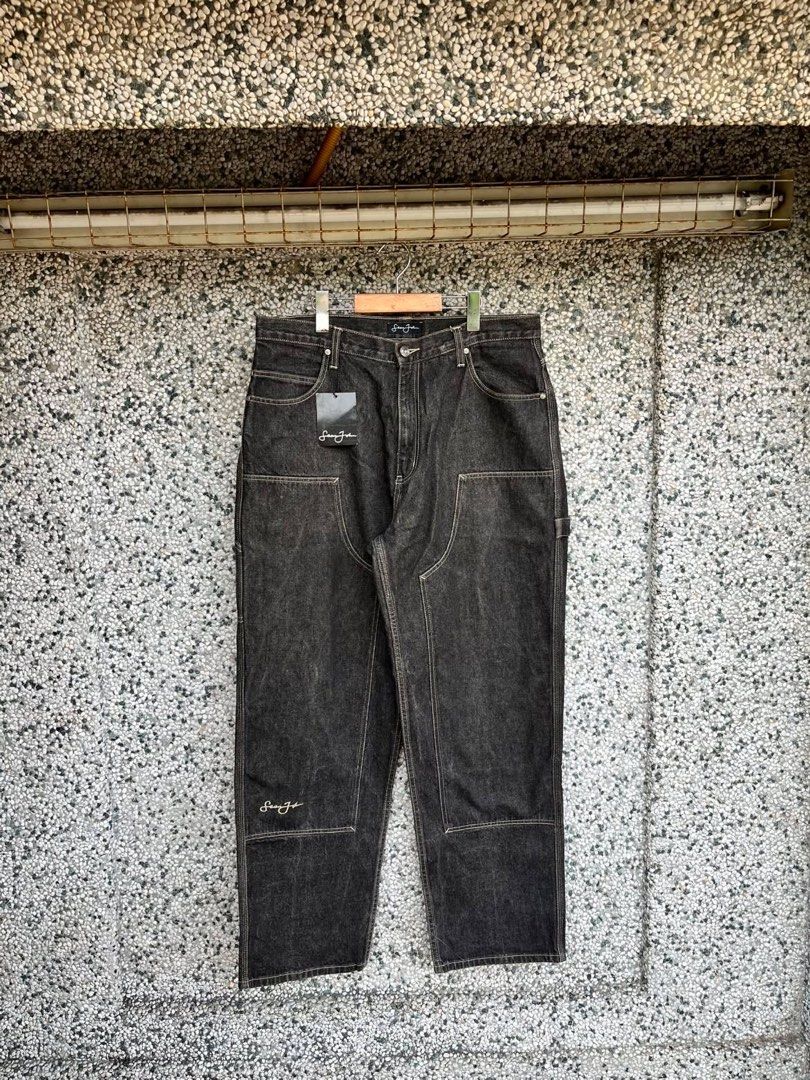 Seanjohn Carpent Double Knee (Rare) (Category: Jeans) located in Manila. Submitted by junkboyz (Listing ID 1451863711, Image 1). Description: Authentic✅ Excellent Condition✅ waist - 34 to 36 length - 45 thigh - 15 hem - 9 FLAWS : Scratch 🏷️*,999 PHP (DM).