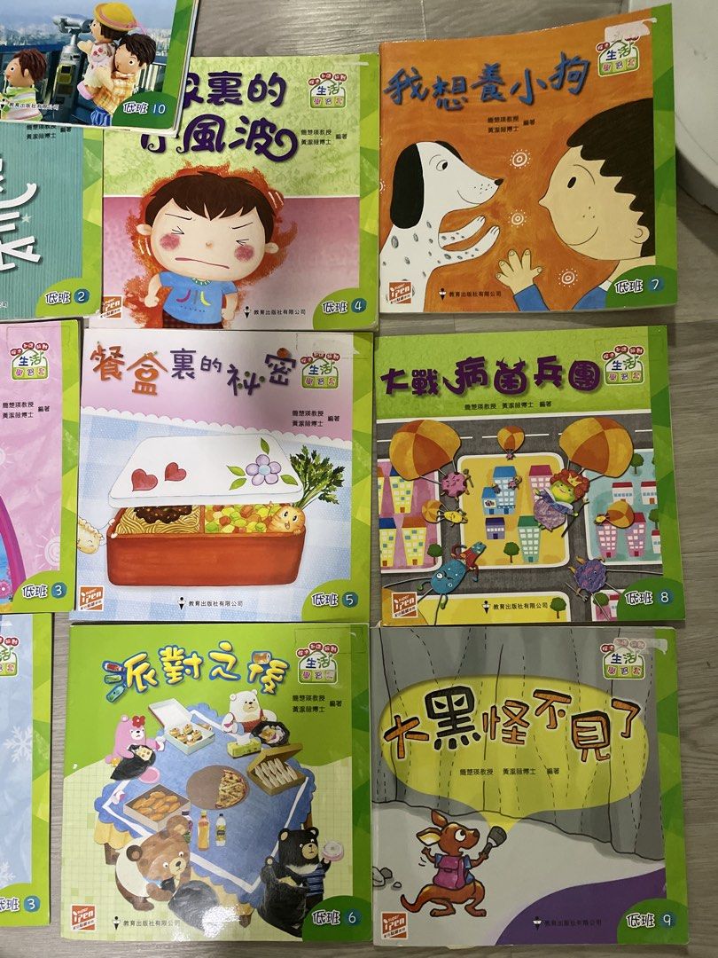 全set 「低班」生活學習套 教育月出版社 生活學習系列兒童圖書 低班一套 幼稚園書 children book （分類：兒童書籍）位於 Hong Kong。 由 hoho2828 提交（商品編號 1451805308，圖片 3）。簡介： 低班幼稚園書一套13本（第3套奇妙的季節共分開4本）嘅生活學習系列兒童圖書，有齊春夏秋冬同埋唔同主題。書本設計色彩豐富，圖畫好得意，啱晒小朋友睇。 幼稚園教科書 幼稚園上堂用 每本貼紙用過，有畫過 環保價$60全套13本出售不散賣 尚有其他幼稚園書及其他產品，請往我的個人頁面中查看 工作繁忙未能面交，只可順豐運費到付 順便可睇下我的其他產品有冇野岩你😊。