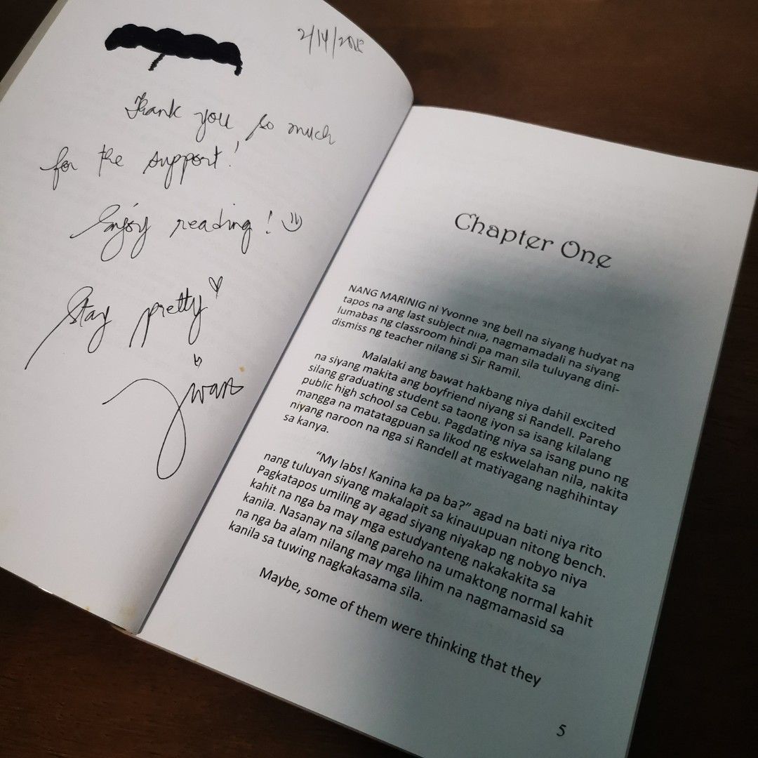 SIGNED Where Do Broken Hearts Go? by Aivan Reigh Vivero (Category: Storybooks) located in Mandaluyong City. Submitted by cesliah23 (Listing ID 1451896002, Image 2). Description: Signed with name With plastic cover.