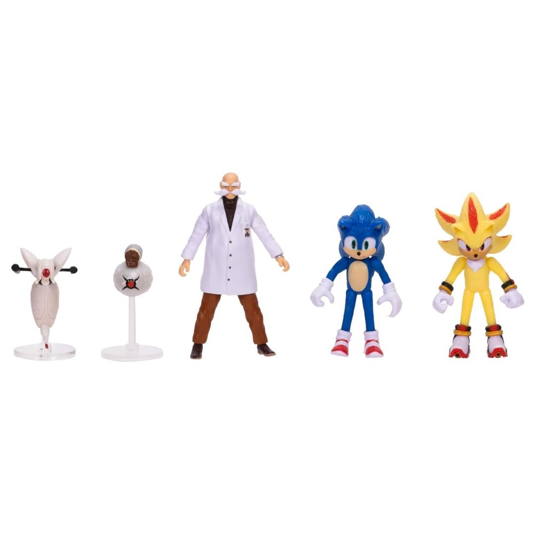Sonic 3 Movie Action Figures 2.5-Inch Movie Collector Toy Figure Multi-Pack, Wave #3 Includes Sonic, Gerald Robotnik, Super S, Buzzbomber & Burrito Drone Action Figure Toys (Category: Toys & Games) located in Cheras. Submitted by shopping_player (Listing ID 1451814507, Image 2). Description: Delivery 6 days - 7 days West Malaysia RM320 East Malaysia RM320 (Pos Laju/JT/Lalamove/Grab/GDEX) CIMB / Maybank Message / Contact 0162472537 Giftpack includ