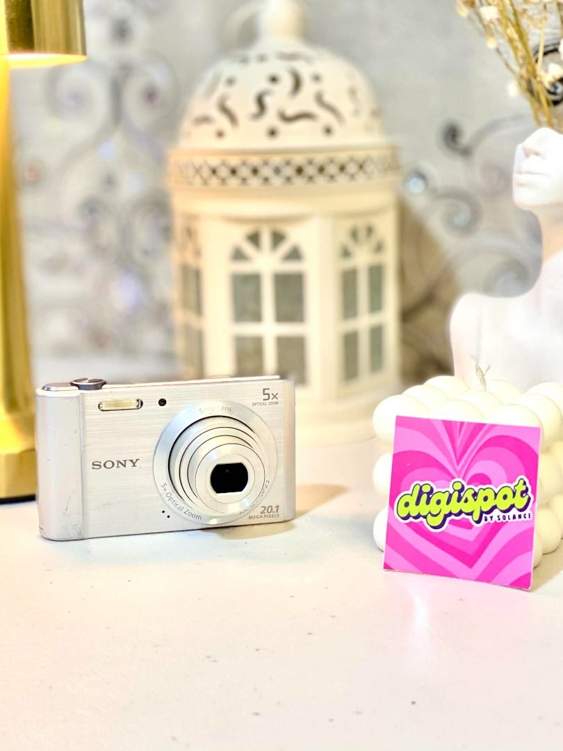 SONY CYBERSHOT DSC-W800 - SILVER (Category: Cameras) located in Mandaluyong City. Submitted by mariahsolangeyyy (Listing ID 1451865395, Image 3). Description: ᯓ✧★SONY CYBERSHOT DSC-W800★✧ᯓ♡ 💰7880php💰 ✧˖°.⊹₊⋆SILVER ✧˖°.⊹₊⋆20.1 megapixels ✧˖°.⊹₊⋆cosmetics:7/10 ✧˖°.⊹₊⋆Super HAD CCD ✧˖°.⊹₊⋆5x Optical zoom ✧˖°.⊹₊⋆Electronic Image Stabilization (EIS) ✧˖°.⊹₊⋆white balance filters ✧˖°.⊹₊⋆flash modes ✧˖°.⊹₊⋆many scenes ✧˖°.⊹₊⋆SOBRANG LINAW ⊹⋆ǂ𓍼 status: