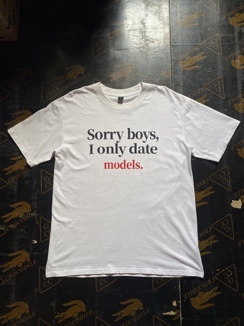 Statement Tee (Category: Tshirts & Polo Shirts ) located in Davao. Submitted by rovicbaguio8060 (Listing ID 1451738530, Image 1). Description: In good condition has issues.