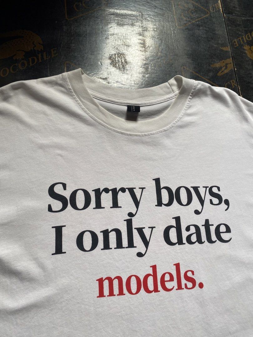 Statement Tee (Category: Tshirts & Polo Shirts ) located in Davao. Submitted by rovicbaguio8060 (Listing ID 1451738530, Image 2). Description: In good condition has issues.