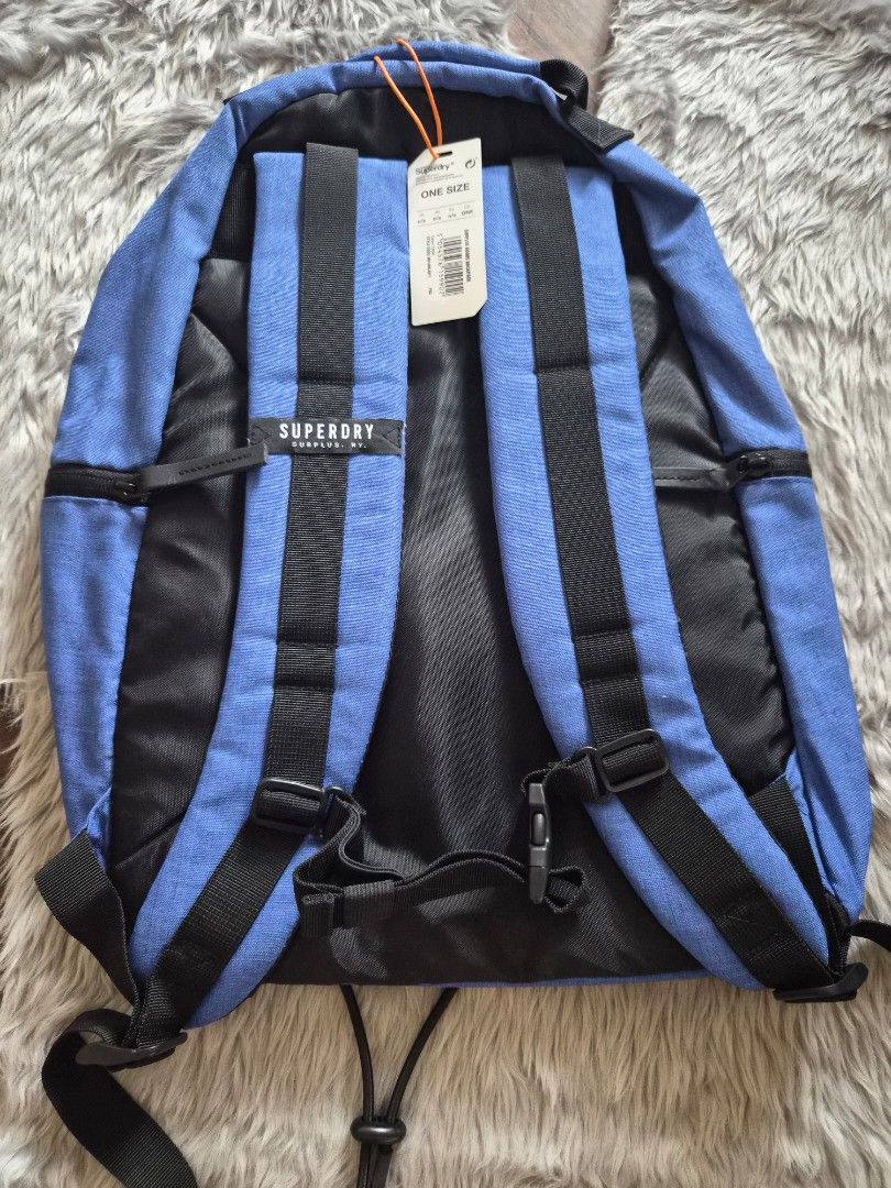 Superdry Surplus Goods Backpack Cobalt Blue (Category: Backpacks) located in Manila. Submitted by jayy2021 (Listing ID 1451709427, Image 2). Description: Brand new Superdry Surplus Goods backpack in Cobalt Blue. One size. Features Union Jack patch, multiple closures, and padded straps. Perfect for daily use or travel..