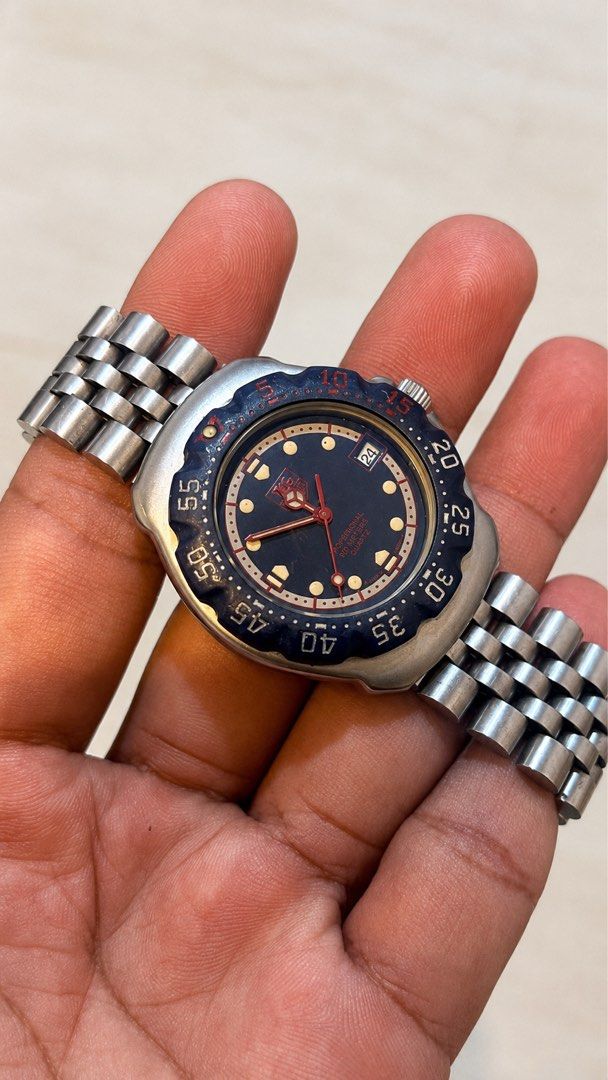 Tag Heuer Formula 1 Classic “Spideyman” Mens (Category: Luxury Watches) located in Caloocan City. Submitted by _alennchan (Listing ID 1451731090, Image 2). Description: Tag Heuer Formula 1 Classic “Spideyman” Mens - Ref. WA1210 - Condition: 9.7/10 - No issue/ Mint condition - Up to 8.5 Wrist Size - Case size approx 37mm - Rotating bezzel - Quartz Movement - Comes with replacement box - Money back if provenfake x10 🏷️17,999 Negotiable + sf Inclus