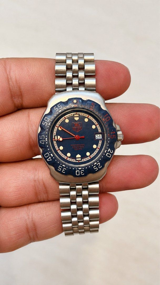 Tag Heuer Formula 1 Classic “Spideyman” Mens (Category: Luxury Watches) located in Caloocan City. Submitted by _alennchan (Listing ID 1451731090, Image 1). Description: Tag Heuer Formula 1 Classic “Spideyman” Mens - Ref. WA1210 - Condition: 9.7/10 - No issue/ Mint condition - Up to 8.5 Wrist Size - Case size approx 37mm - Rotating bezzel - Quartz Movement - Comes with replacement box - Money back if provenfake x10 🏷️17,999 Negotiable + sf Inclus