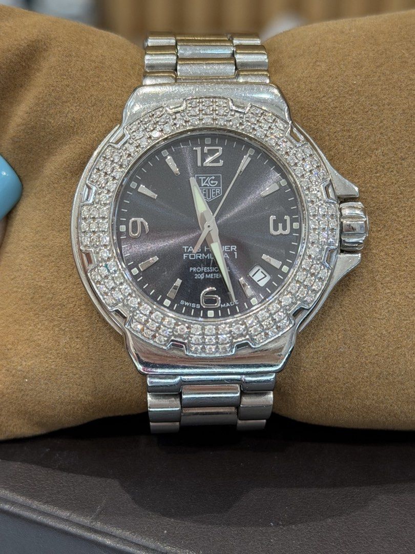 Tag heuer with Diamonds 15cm (no extra links) (Category: Women's Watches) located in Davao. Submitted by lovelythereseabayon-71311 (Listing ID 1451715086, Image 2). Description: .