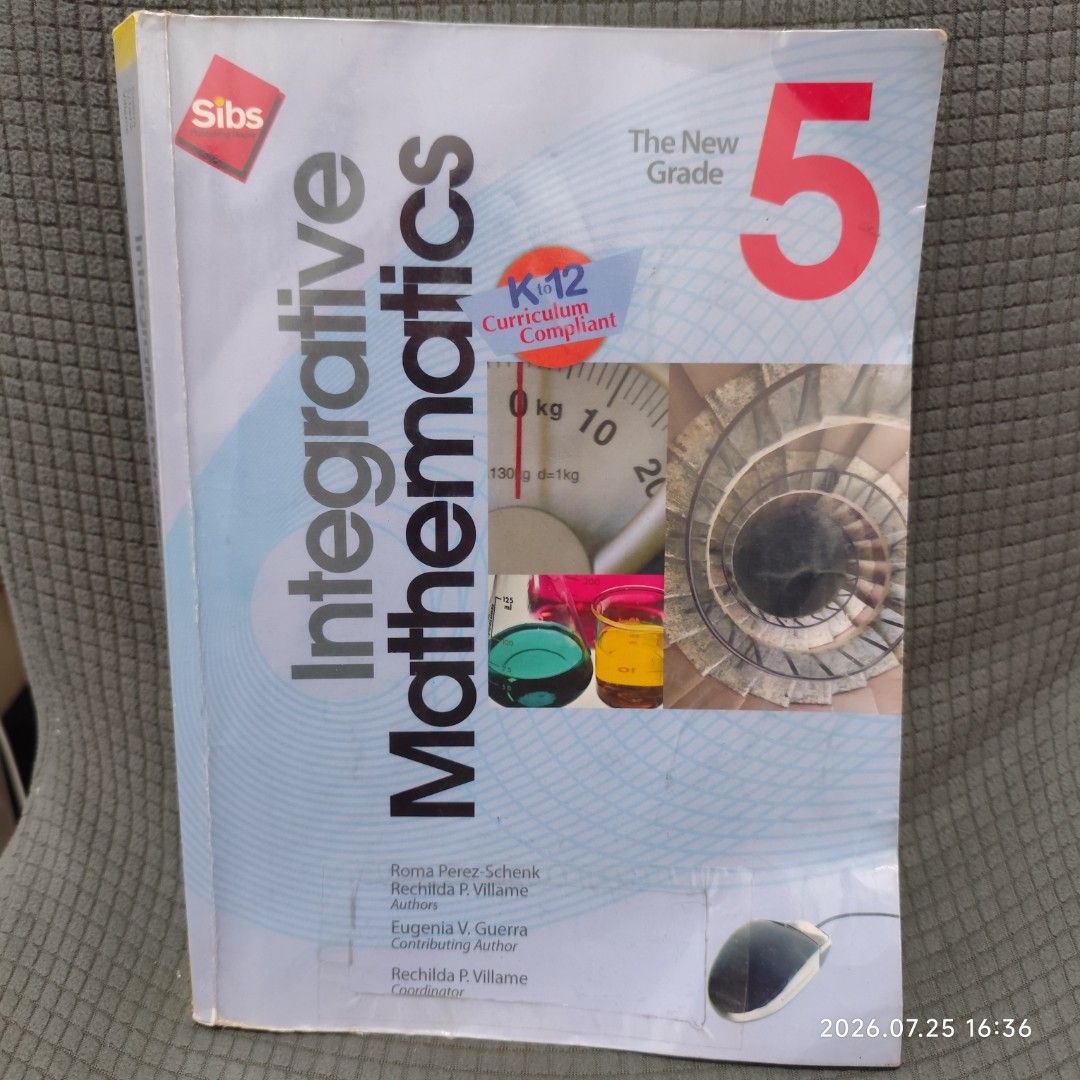 TAKE ALL - Grade 5 textbooks (Category: Textbooks) located in Paranaque City. Submitted by ipuno_ (Listing ID 1451786338, Image 1). Description: - Grade 5 Textbook Bundle - Includes: Integrative Mathematics, Bagong Lakbay ng Lahing Pilipino, New Dynamic Series in English, Binhi Wika at Pagbasa - K-12 Curriculum Compliant - Perfect for Grade 5 students - Get all 5 books together MOP : BDO or GCASH Location : Paranaque City SF shouldered by the buy