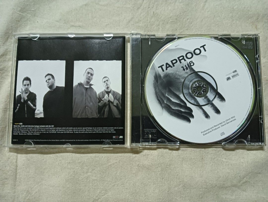 Taproot - Gift (Category: CDs & DVDs) located in Kuala Lumpur. Submitted by lovebuzz182 (Listing ID 1451724732, Image 2). Description: CDs Taproot - Gift CD & inlay dlm keadaan baik Tiada urusan cod buat masa ni hanya pos shj TQ.