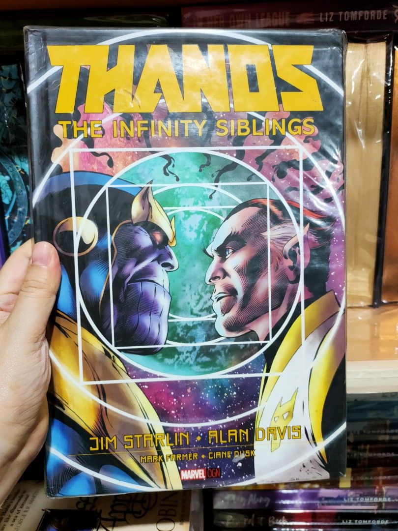 Thanos The Infinity Siblings (Marvel) HB (Category: Comics & Manga) located in Cebu City. Submitted by mybookaceshop (Listing ID 1451757891, Image 1). Description: 🌵Thanos The Infinity Siblings (Marvel) HB (new - unread copy) - 499 MOP: Cash/ COD for Cebu City buyers only/ Gcash/ BPI MOD: Lalamove/ Maxim / LBC /JNT/SCO for shipping only- buyer's risk (no insurance) Location: Cebu City #booksforsale #lfb #marvel.