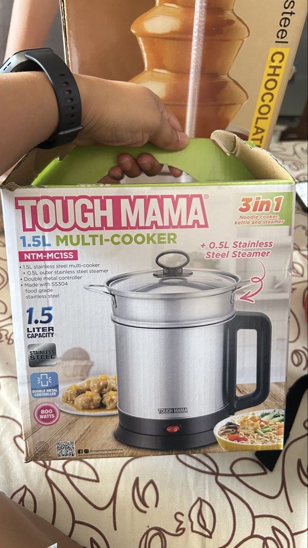 Tough Mama Multi Cooker 1.5L (Category: Other Kitchenware & Tableware) located in Caloocan City. Submitted by emjei03 (Listing ID 1451739437, Image 2). Description: .