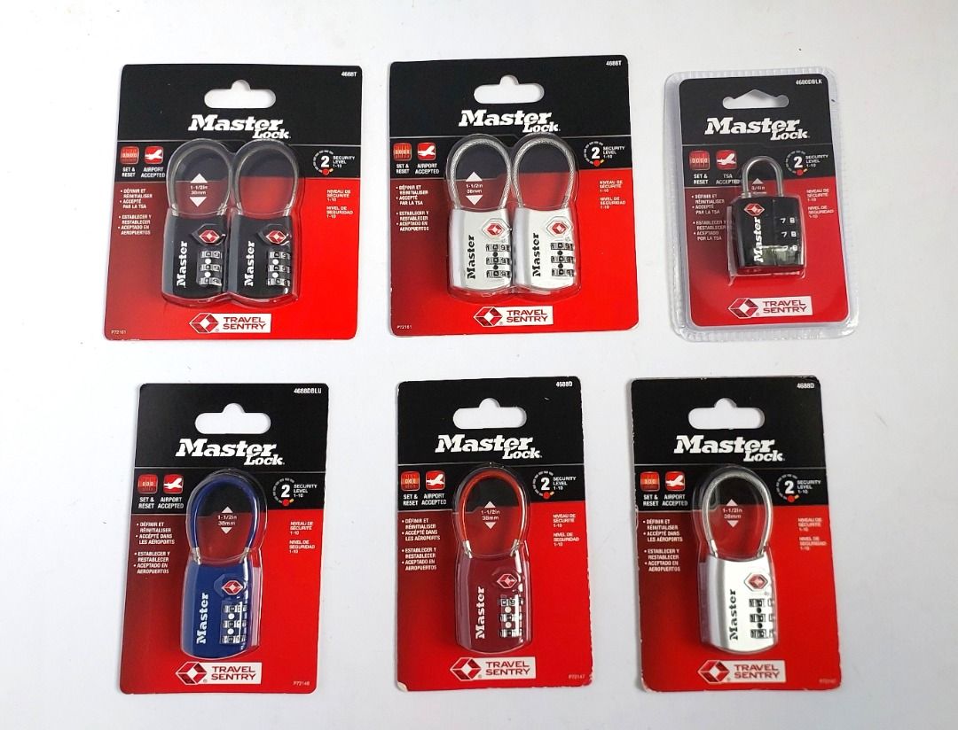 TSA Lock Combination or Keyed Cable Regular Assorted Brands NewUSA (Category: Locks, Doors & Gates) located in Mandaluyong City. Submitted by bentapinas (Listing ID 1451769683, Image 3). Description: Contact 09177980599 if interested. Bought directly in the USA. Assorted TSA Luggage Locks by Brookstone, GForce, Masterlock, Olympia, Samsonite and Travelon. Cable, 3-Digit Combination or Keyed. Prices differs for each lock. Guaranteed original. Meet
