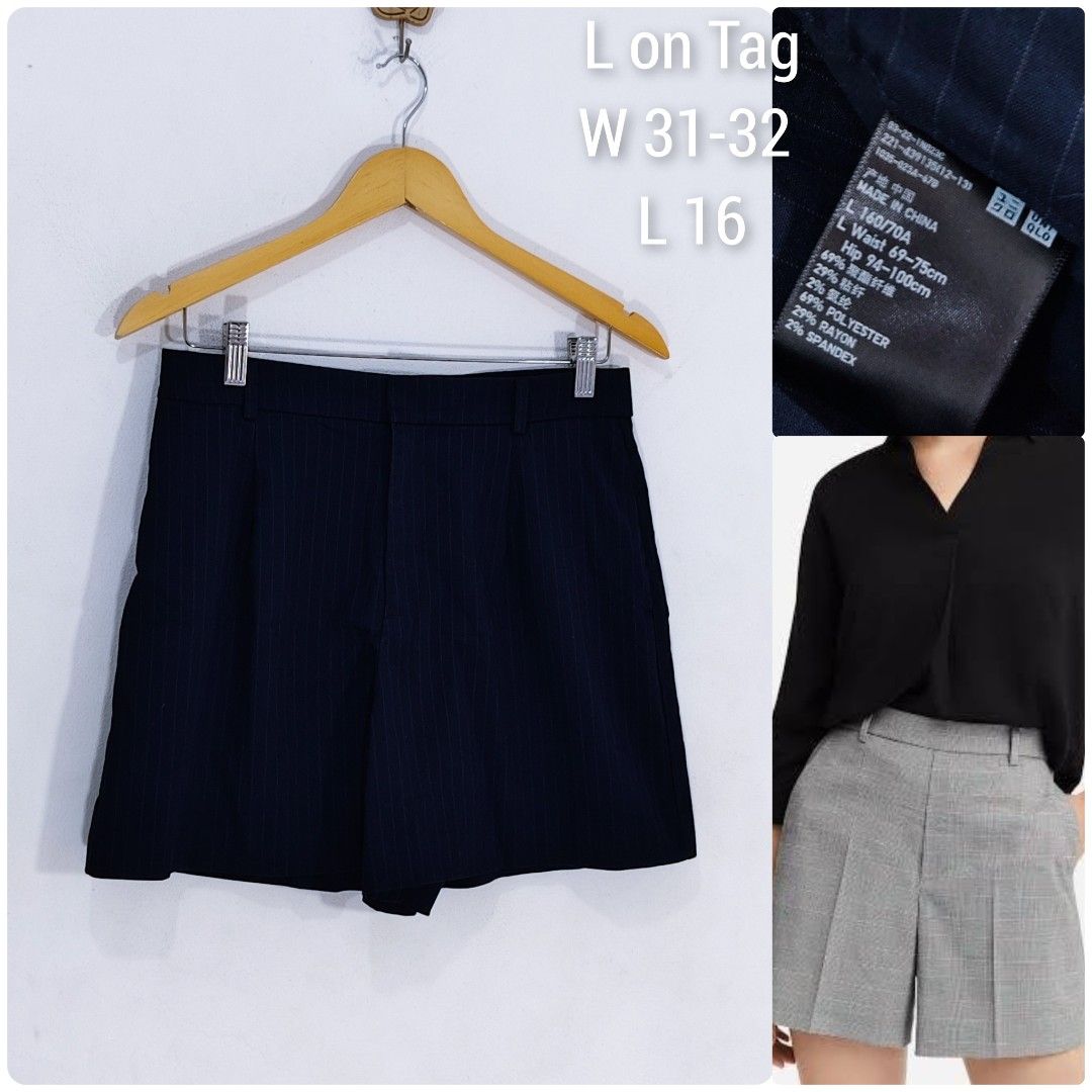 Uniqlo Shorts (Category: Shorts) located in Marikina City. Submitted by closetessentials07 (Listing ID 1451706114, Image 1). Description: L on Tag stretch.