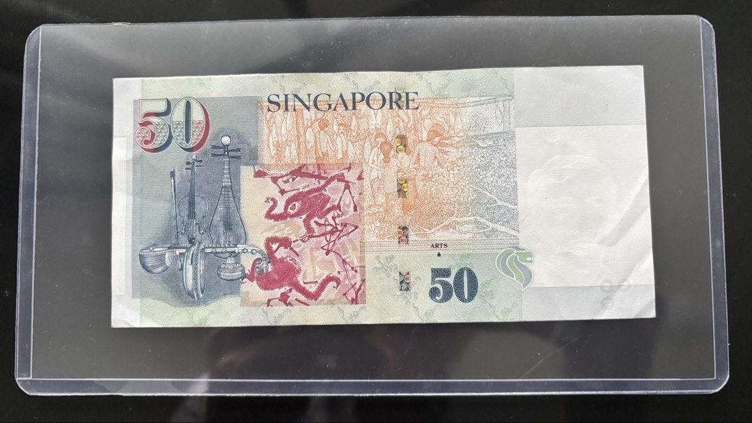 Used notes almost solid 1 (Category: Currency) located in Singapore. Submitted by chenweizhen888 (Listing ID 1451784817, Image 2). Description: Collection bukit panjang junction 10.