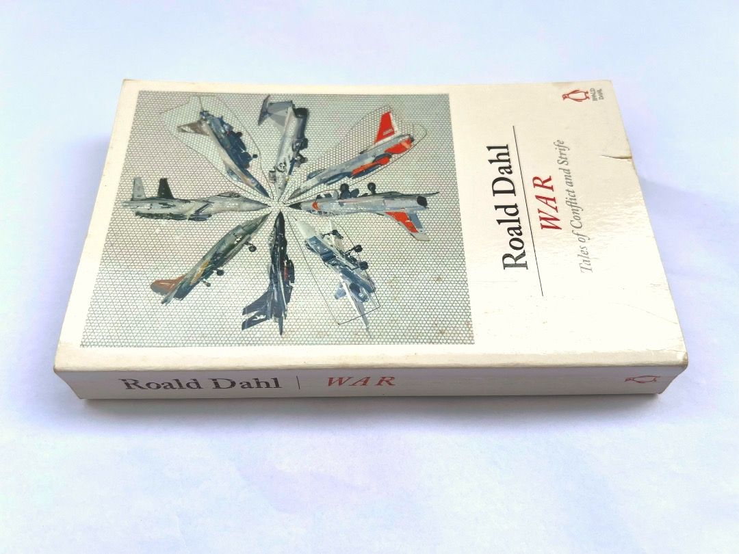 War (Category: Storybooks) located in Kuala Lumpur. Submitted by spacebotgarage (Listing ID 1451874850, Image 3). Description: *Tekan butang 'buy' untuk membuat pembayaran Kondisi: 7/10 - Mula menguning di beberapa muka surat - Ada koyakan kecil di muka hadapan. Penulis: Roald Dahl Penerbit: Penguin Tarikh: 2017 Ringkasan: Buku ini merupakan biografi tentang diri penulis ketika berkhidmat sebagai perisik tentera British dan juruterbang jet pejuan