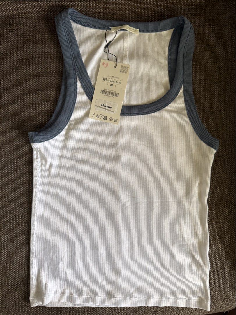 Zara Ribbed Sleeveless Top (Category: Others Tops) located in Pasig City. Submitted by preloved_pcs (Listing ID 1451716581, Image 3). Description: .