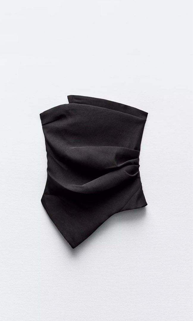 Zara Strapless Gathered Top (Category: Sleeveless) located in Quezon City. Submitted by treasurededit (Listing ID 1451892169, Image 1). Description: .