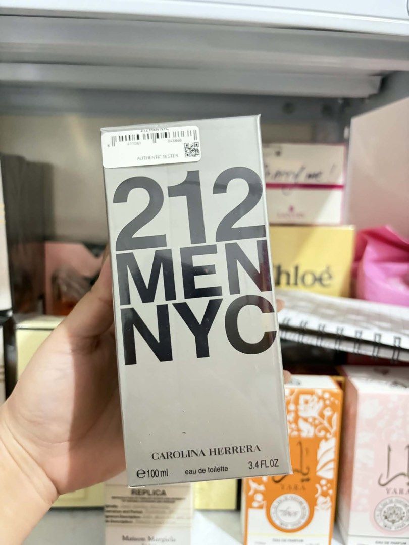 212 MEN NYC CAROLINA HERRERA (Category: Fragrance & Deodorants) located in Quezon City. Submitted by embereshop2 (Listing ID 1451901727, Image 1). Description: 📌Please read the last image carefully - all details are already provided. ❗️Offers below the regular price will no longer be entertained. Thank you for understanding. 💰 Mode of Payment (MOP): GCash 📦 Mode of Delivery (MOD): • Lalamove (Same-day delivery) • J&T Express (1–2 days) 📍 Loca