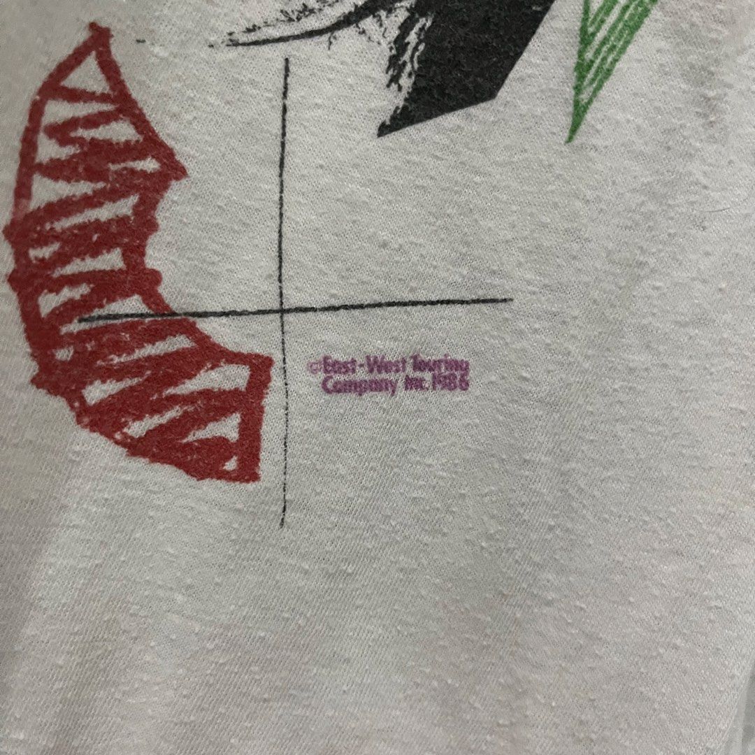 1986 Bob Dylan and Tom Petty and the Heartbreakers (Category: Tshirts & Polo Shirts ) located in Manila. Submitted by truevintage_ph_____on_____ig (Listing ID 1452014236, Image 2). Description: DIMES IN PICS (tape) SEND OFFER LETS NEGOTIATE! Authentic True vintage Vintage condition expect flaws like pinholes, holes, fades, staining, and etc. (view pics carefully) MAJOR ISSUES WILL BE PICTURED! Dm for questions.