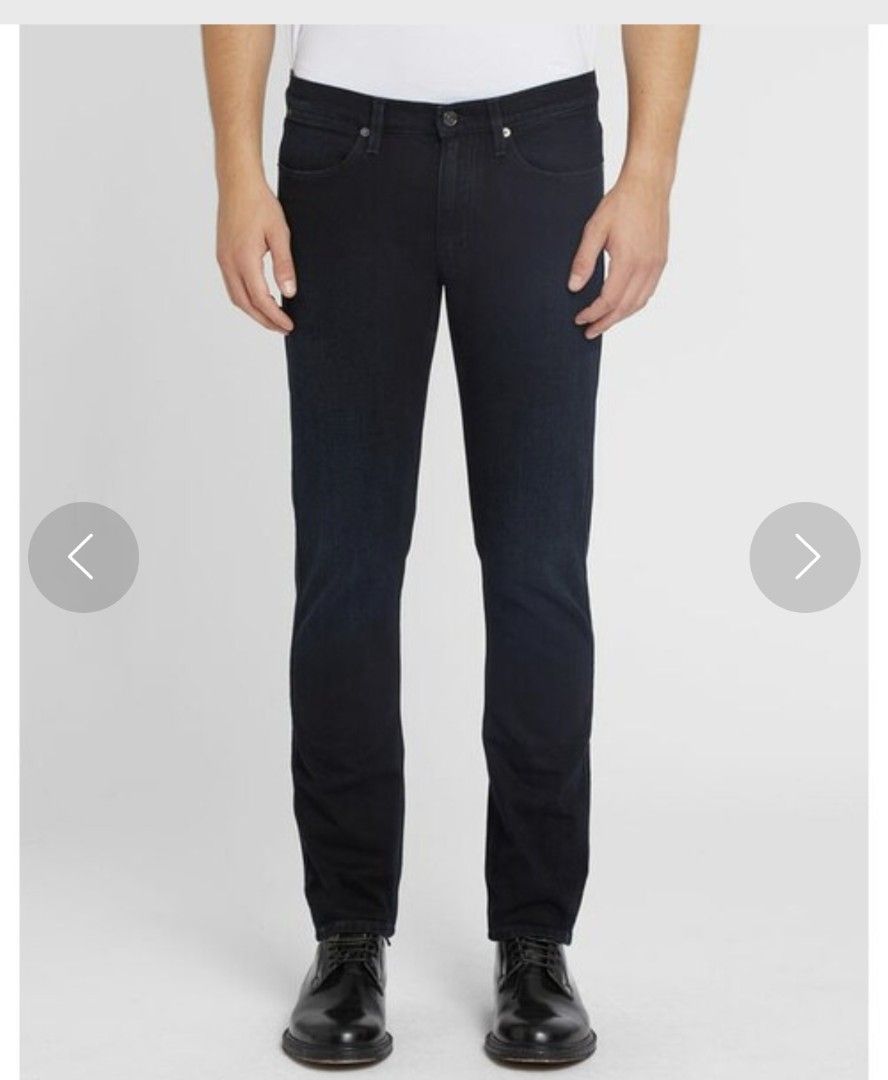 Acne studios max grosaa blue denim pants (Category: Jeans) located in Malabon City. Submitted by jhe_bicio_online-thriftshop (Listing ID 1452080083, Image 1). Description: Waist 28-33 Length 37 Leg 6.5 Good to excellent used condition.