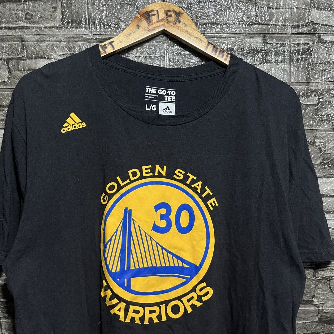 Adidas Golden State Curry Shirt (Category: Tshirts & Polo Shirts ) located in Manila. Submitted by flex_curation (Listing ID 1452079694, Image 2). Description: 22x29 IN VERY GOOD CONDITION AND IN PRESENTABLE CONDITION BACOOR CAVITE LOC.