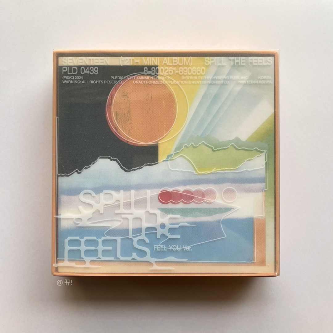 Album Seventeen ‘Spill The Feels’ feels you ver. [album only] (Kategori: K-Wave) berada di Jakarta Pusat. Dikirim oleh nnapleaves (ID iklan 1451933551, Gambar 1). Deskripsi: preloved album seventeen ‘Spill The Feels’ feel you ver. (album only) ㅡ isinya masih lengkap, minus rpc only.