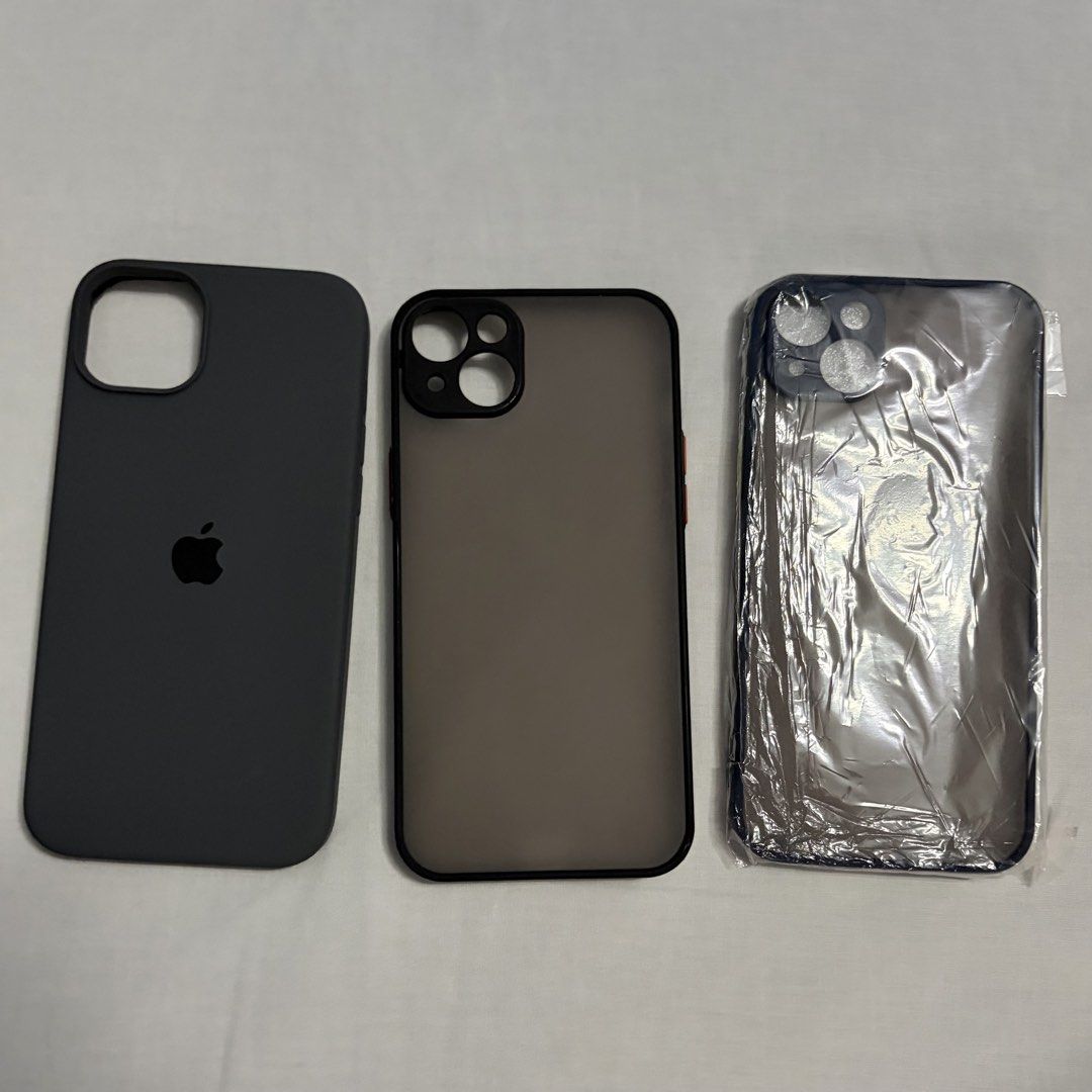 Assorted iPhone 14 Plus Cases (Category: iPhone 14 Series) located in Quezon City. Submitted by grayway (Listing ID 1451920885, Image 1). Description: Assorted iPhone 14 Plus Cases 🏷️Selling Price: Php 100 📏 Size: iPhone 14 Plus 👉RFS: For decluttering ❗️Item is lightly used. No issues. 📍Tandang Sora, Quezon City 🚚 For shipping through Grab or LBC ONLY. (buyer pays for the shipping fee) 💳 Payment Mode: GCash.