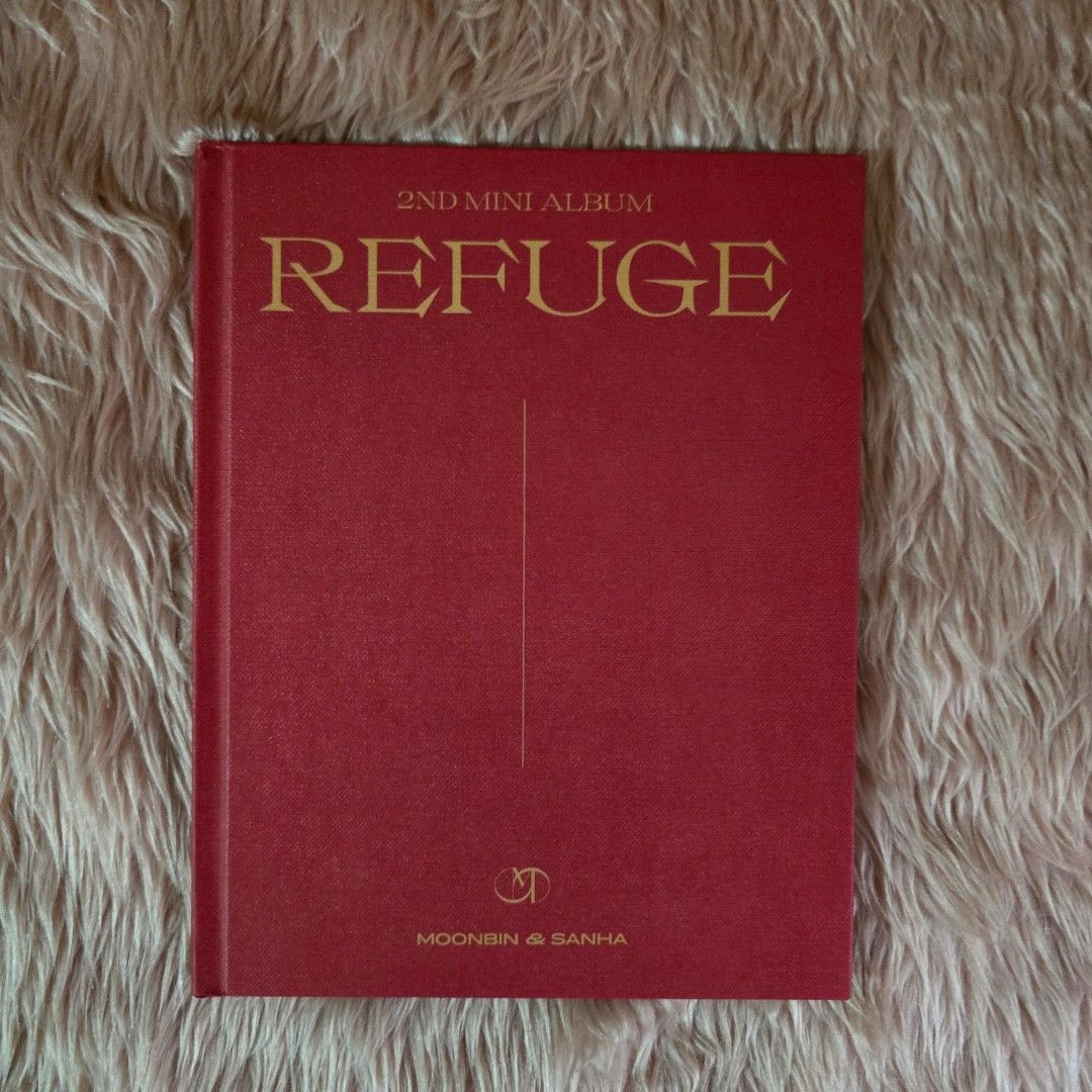 Astro Moonbin & Sanha Refuge 2nd Mini Album (Category: K-Wave Merchandise) located in Sison. Submitted by flowerhaerim (Listing ID 1452013629, Image 2). Description: — with moonbin photocard — x sensi — with freebies! — rcbyt flowerhaerim.carrd.co .