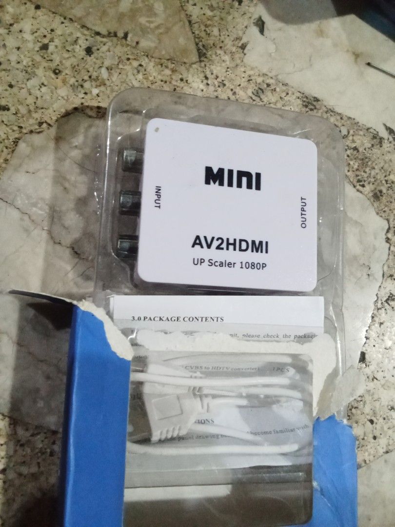 AV to HDMI converter (Category: Electrical, Adaptors & Sockets) located in Las Pinas. Submitted by theguywithspareparts (Listing ID 1451901601, Image 1). Description: Not sure if it still works..