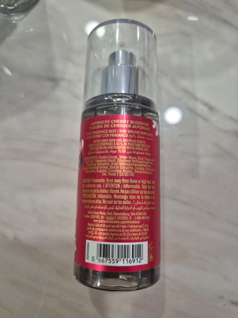 Bath & Body Works Fine Fragrance Mist 75ml (Category: Fragrance & Deodorants) located in Bayan Lepas. Submitted by erin_g (Listing ID 1451994843, Image 3). Description: - Bath & Body Works Fine Fragrance Mists - Scents: Gingham and Japanese Cherry Blossom. RM26 per item. RM48 if take both at the same time. Price stated excludes postage. - Size: 75ml (2.5 fl oz) each - Ideal for everyday wear - Both are original from Bath & Body works. Received it