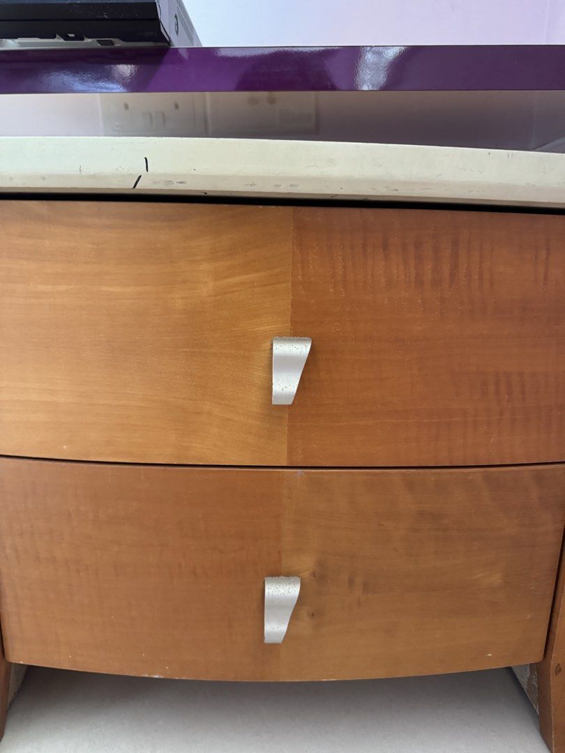 Bedside table (Category: Shelves, Cabinets & Racks) located in Singapore. Submitted by scramblyags (Listing ID 1452008125, Image 3). Description: arrange for own delivery.