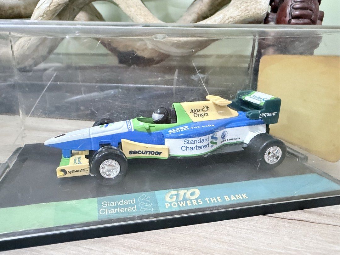 Benetton B194 Formula One diecast (Category: Vehicle & Diecast Models) located in Pasig City. Submitted by iambernabe (Listing ID 1451940046, Image 1). Description: - Standard Chartered F1 model car - produced by Minichamps or Onyx..
