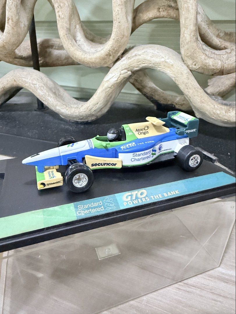 Benetton B194 Formula One diecast (Category: Vehicle & Diecast Models) located in Pasig City. Submitted by iambernabe (Listing ID 1451940046, Image 2). Description: - Standard Chartered F1 model car - produced by Minichamps or Onyx..