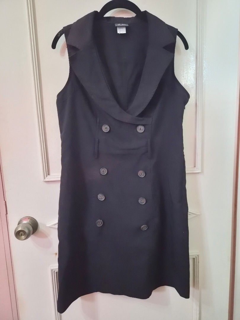 Black Outer Dress - Medium (Category: Dresses) located in Las Pinas. Submitted by ajbash (Listing ID 1451999551, Image 1). Description: waist - 34 inches.