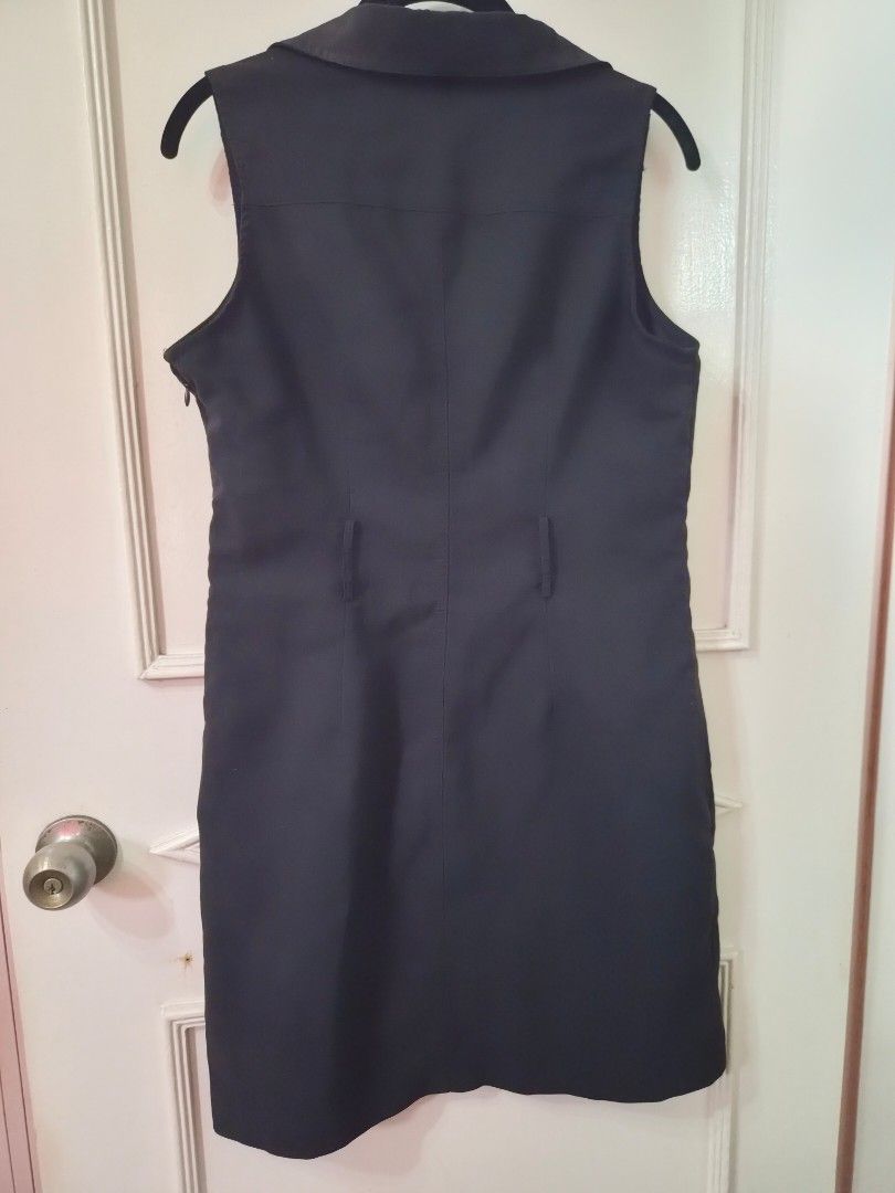 Black Outer Dress - Medium (Category: Dresses) located in Las Pinas. Submitted by ajbash (Listing ID 1451999551, Image 2). Description: waist - 34 inches.