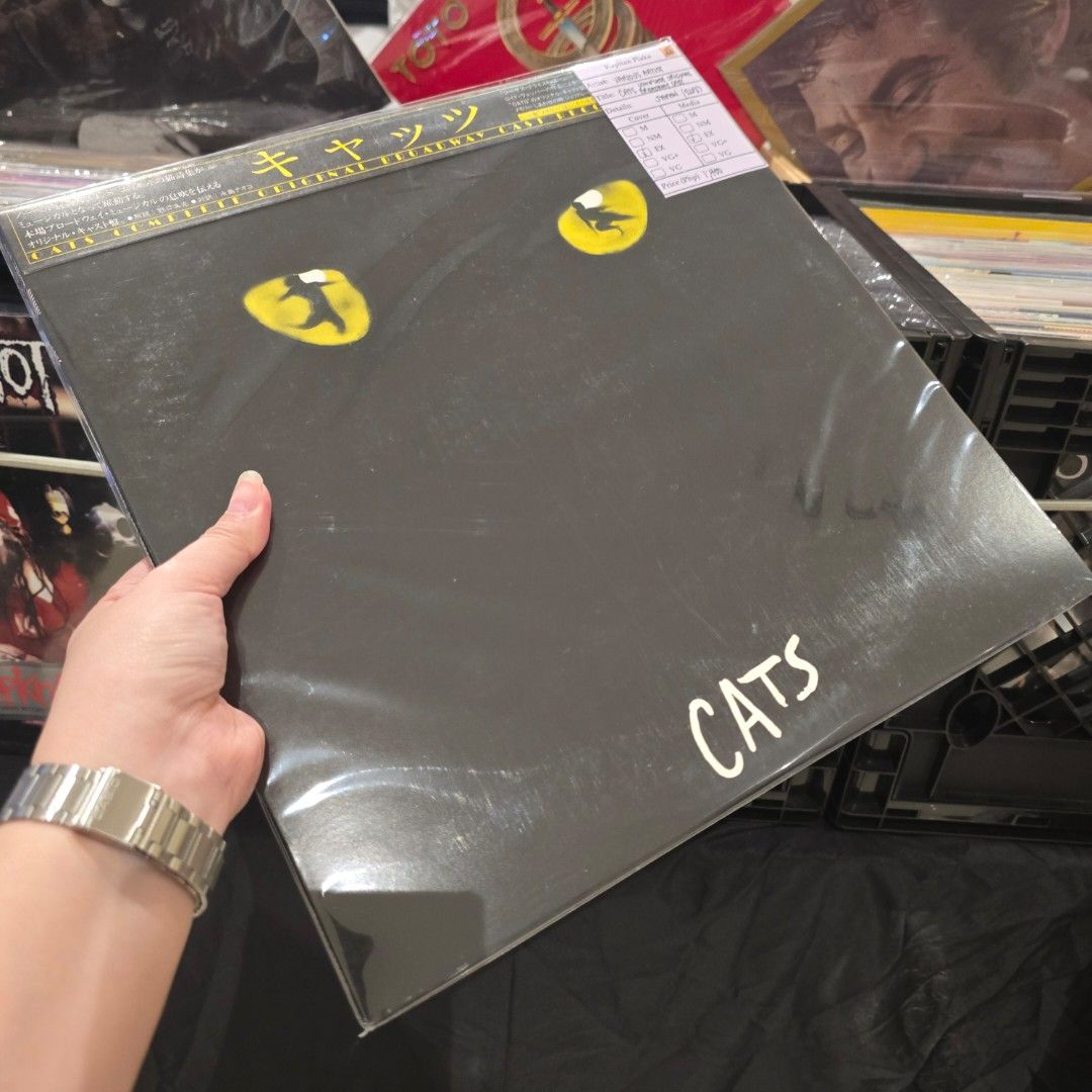 Cats-Original Broadway Cast (2LP) (Category: Vinyls) located in Taguig. Submitted by Kapitan_Plaka (Listing ID 1451991424, Image 1). Description: Condition Cover: Excellent Media: Excellent.