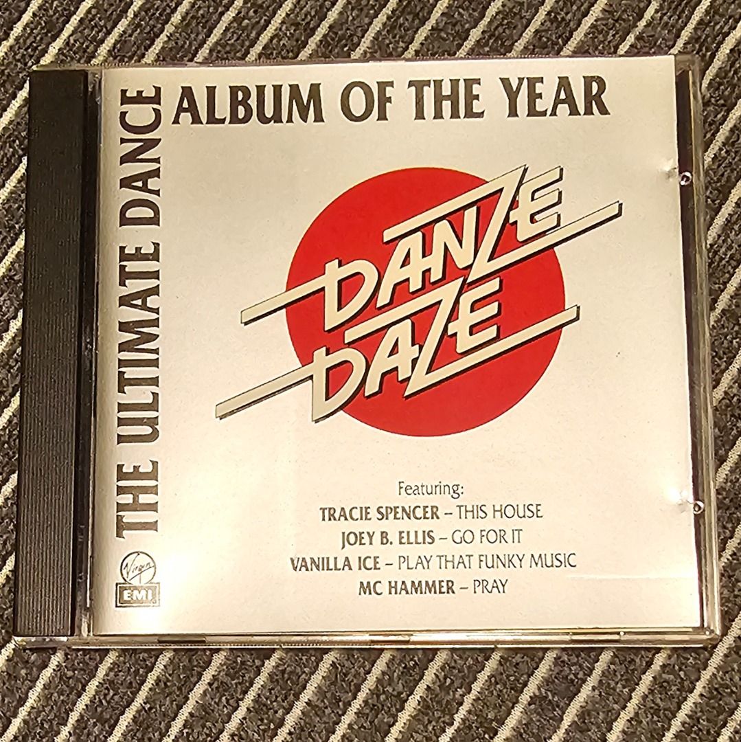 1 For 1 🇸🇬 [CD 90s Dance Compilation] Danze Daze | The Ultimate Dance Album Of The Year (1991) (Category: CDs & DVDs) located in Singapore. Submitted by strangecell (Listing ID 1452011140, Image 1). Description: Many more DJ/EDM/Dance Electronic: https://carousell.com/p/1035784902 Easy Listening/Lounge/Jazz/Funk/Soul/Chill-out: https://carousell.com/p/1028943398 Various Genres: https://www.carousell.sg/p/1253907759 *****************************