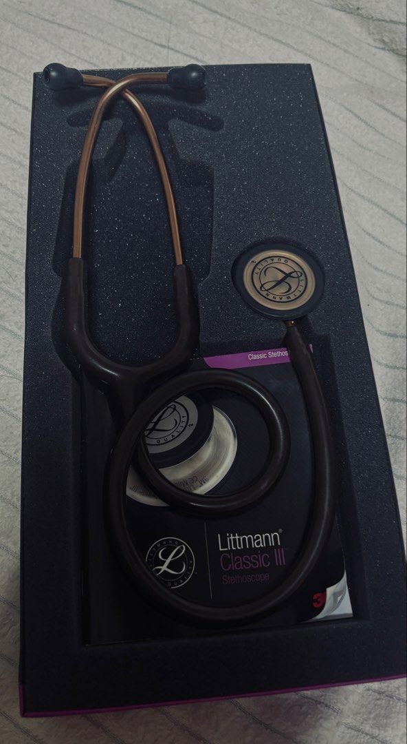 Classic Littman III Copper Gold Brown (Category: Medical Supplies & Tools) located in Mexico. Submitted by vasttree.c87f09 (Listing ID 1452097479, Image 1). Description: ✔ Includes original box and accessories ✔ Perfect for medical professionals, nurses, doctors, and healthcare students Reason for Selling: Extra stethoscope (spare unit). 📍 Meet-up preferred (around Pampanga), or shipping nationwide at buyer’s expense. For your peace of mind, I c