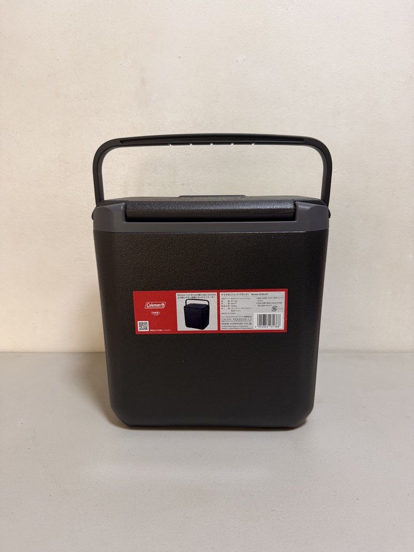 Coleman Cooler Box - Black 9QT (Category: Food Organization & Storage) located in Quezon City. Submitted by wertymoshi (Listing ID 1451939387, Image 2). Description: - Coleman 6L Cooler Box 9Qt - Fits up to 500ml PET bottles - Ideal for picnics, BBQs, and outdoor adventures - Features an easy-carry handle - Durable and simple to clean - Keeps food and drinks refreshingly cold.