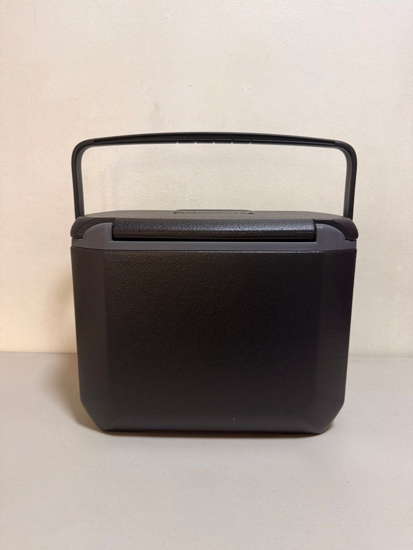 Coleman Excursion Cooler Box - Black 16QT (Category: Food Organization & Storage) located in Quezon City. Submitted by wertymoshi (Listing ID 1451938770, Image 2). Description: - Coleman Excursion Cooler Box - Color: Black exterior, Grey interior - Features a convenient carrying handle - Ideal for picnics, camping, and beach outings - Keeps food and drinks refreshingly cold - Brand new, still in original packaging.