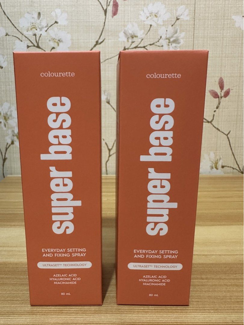 Colourette Super Base Everyday Fixing and Setting Spray 80 ml (Category: Makeup) located in Butuan. Submitted by gwynext (Listing ID 1451996682, Image 1). Description: BRAND NEW AND SEALED ￼Colourette Super Base Everyday Fixing and Setting Spray 80 ml 360 pesos each 📍butuan city.